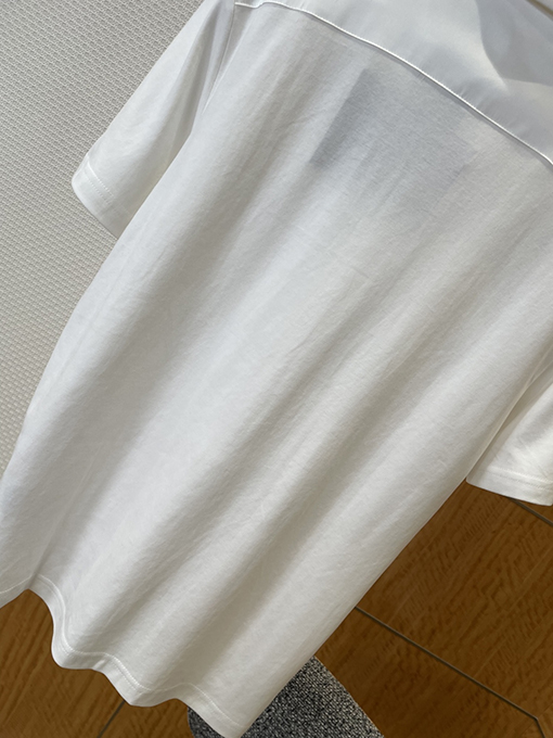 プラダスーパーコピー トライアングルロゴポケット半袖ポロシャツ