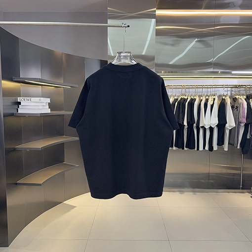 ジバンシイコピー Givenchy 新プリント刺繍ハンドカットシリーズ半袖Tシャツ