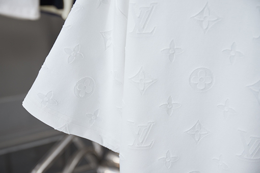 ルイヴィトンスーパーコピー クラシックロゴジャカード半袖Tシャツ