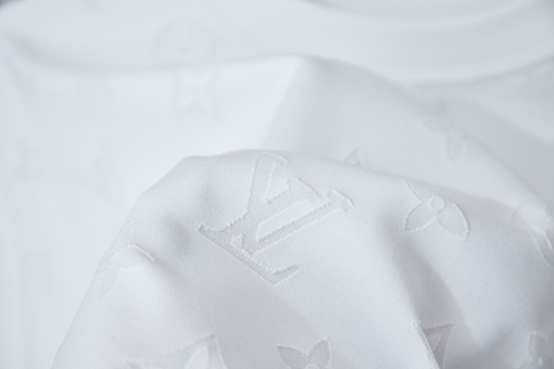 ルイヴィトンスーパーコピー クラシックロゴジャカード半袖Tシャツ