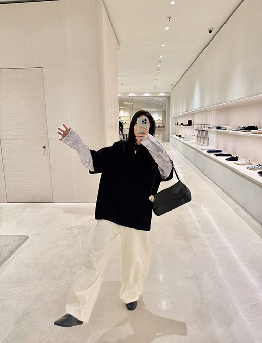 ジルサンダースーパーコピー フェイクツーピース長袖シャツ