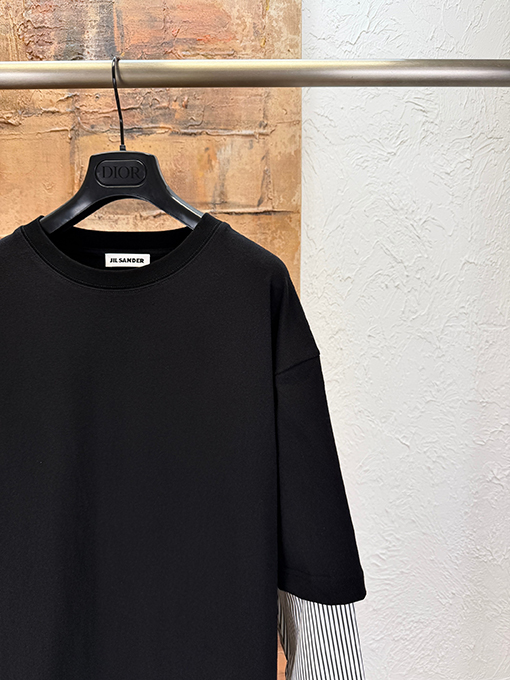 ジルサンダースーパーコピー フェイクツーピース長袖シャツ