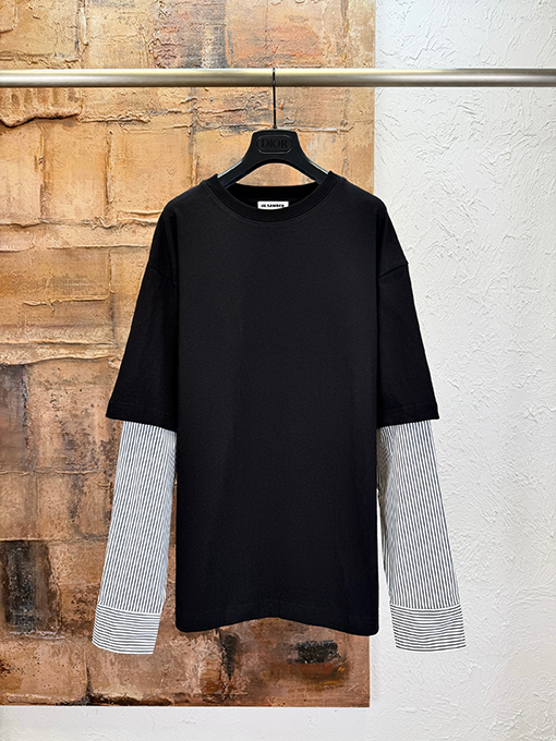 ジルサンダースーパーコピー フェイクツーピース長袖シャツ