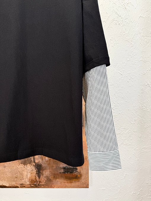 ジルサンダースーパーコピー フェイクツーピース長袖シャツ