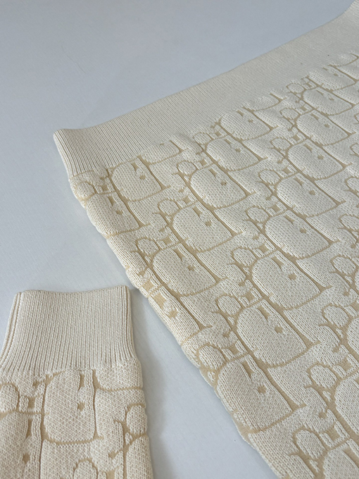 ディオールコピー Oblique 全面ジャカードプルオーバーニットセーター