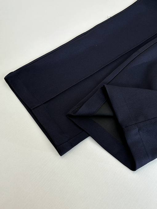 ロエベ 新しいカラーブロックの刺繍りストレートレッグカジュアルパンツ