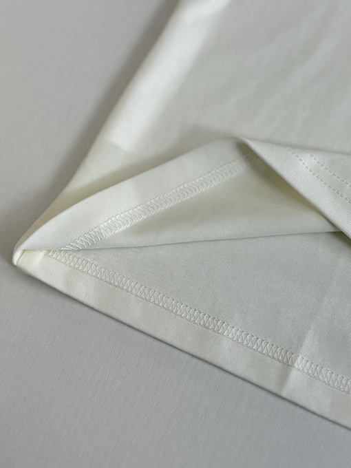 ディオール No Dior No Dietrich コットンレター刺繍クルーネック半袖Tシャツ