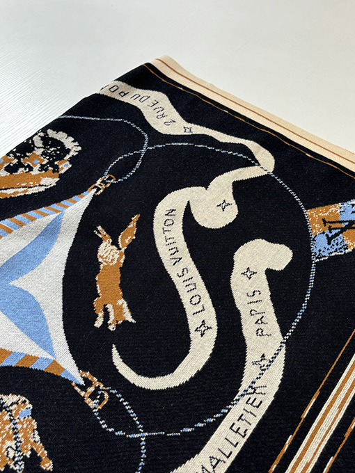 ルイヴィトンコピー クラウンリボンジャカードニット半袖Tシャツ