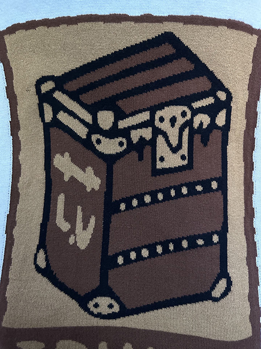 ルイヴィトン フローラルチェックジャカードロゴニット半袖Tシャツ