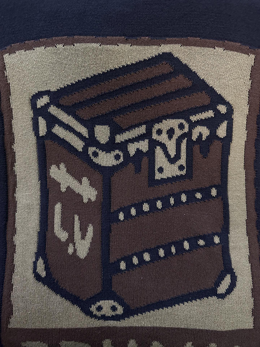 ルイヴィトン フローラルチェックジャカードロゴニット半袖Tシャツ