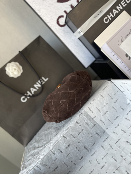 シャネル レディース秋冬コレクション AS6022 べっ甲ハンドルバケットバッグ