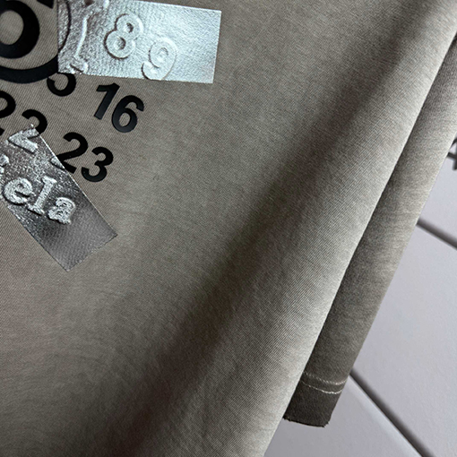 マルタンマルジェラコピー 春夏ウォッシュクルーネック半袖Tシャツ