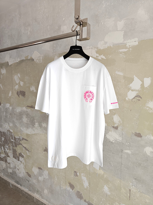 クロムハーツ 26 シリーズ ホースシュープリント 半袖Tシャツ