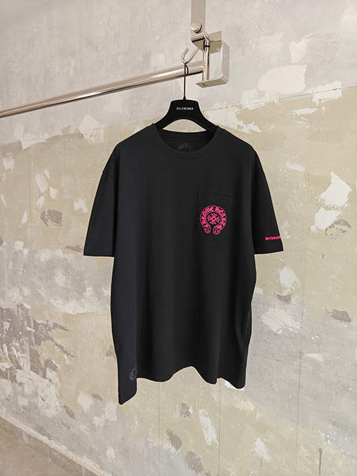 クロムハーツ 26 シリーズ ホースシュープリント 半袖Tシャツ