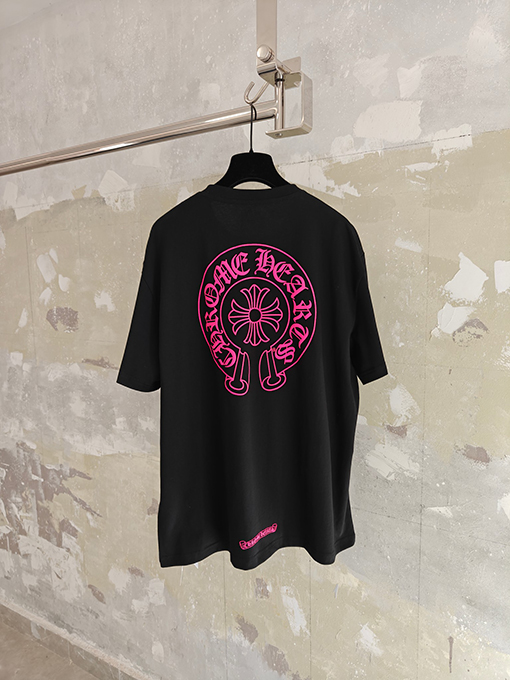 クロムハーツ 26 シリーズ ホースシュープリント 半袖Tシャツ