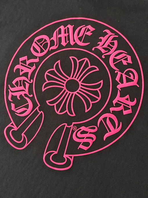 クロムハーツ 26 シリーズ ホースシュープリント 半袖Tシャツ