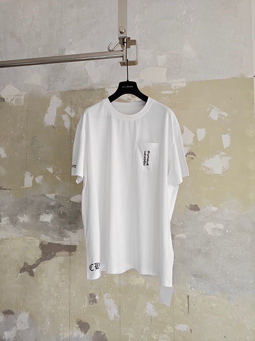 クロムハーツスーパーコピー Vintage サンスクリット十字の半袖Tシャツ