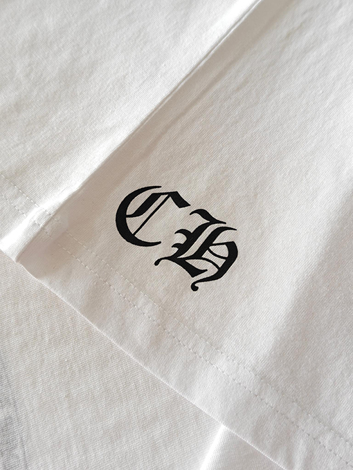 クロムハーツスーパーコピー Vintage サンスクリット十字の半袖Tシャツ