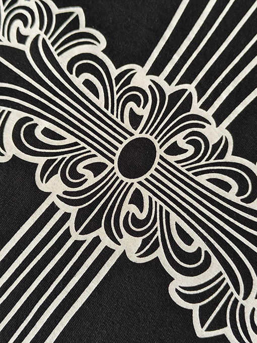 クロムハーツスーパーコピー Vintage サンスクリット十字の半袖Tシャツ