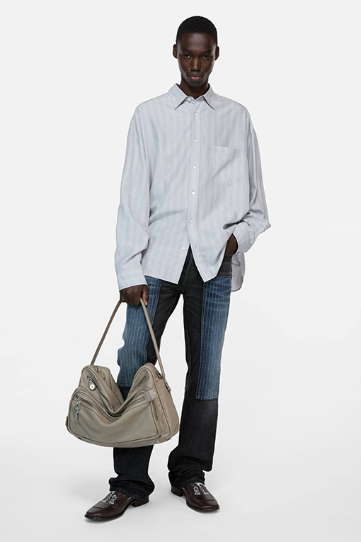 アクネストゥディオズスーパーコピー Acne Studios ストライプの長袖シャツ