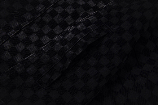 ルイヴィトンスーパーコピー チェック柄フロックデニムジャケット