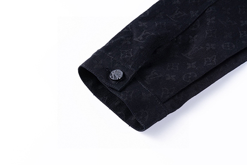 ルイヴィトンコピー 新作オールオーバープリントジャカードデニムジャケット