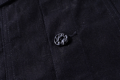 ルイヴィトンコピー 新作オールオーバープリントジャカードデニムジャケット