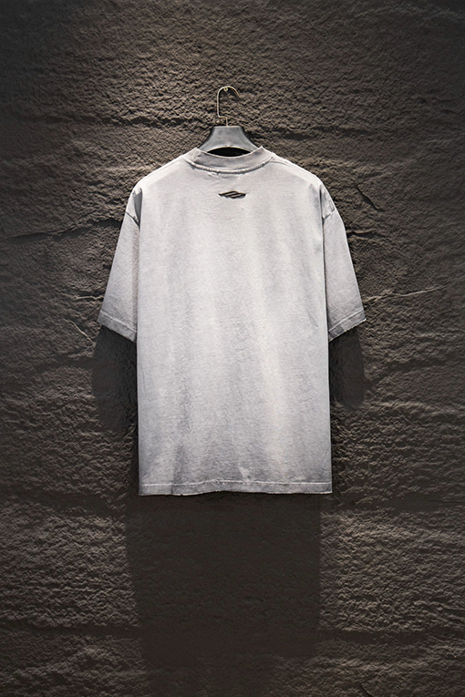 バレンシアガコピー Balenciaga リバースボトムカラーフォームプリント半袖Tシャツ