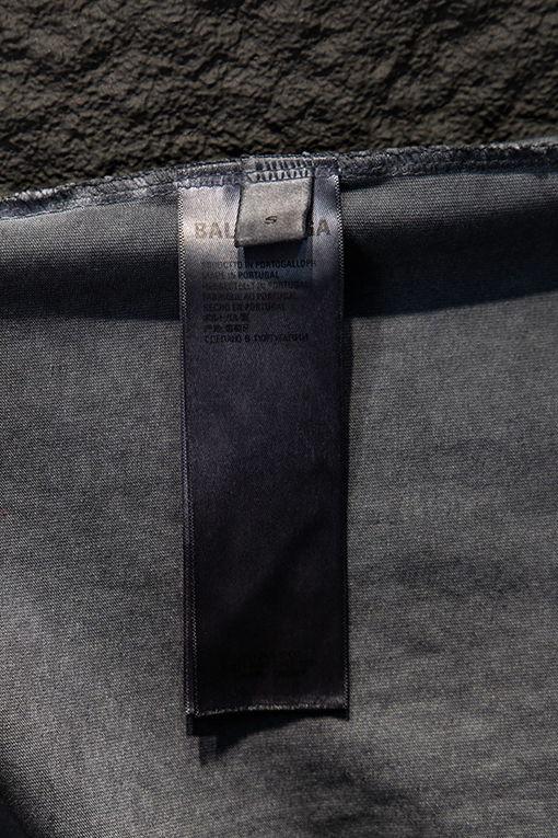 バレンシアガコピー Balenciaga リバースボトムカラーフォームプリント半袖Tシャツ