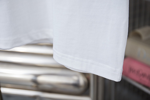 プラダブランドコピー PRADA クラシックな男の子刺繍半袖Tシャツ