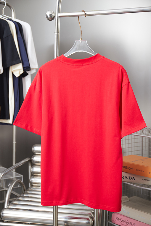 ディオールスーパーコピー 早春コラボシリーズ 刺繍ロゴ半袖Tシャツ