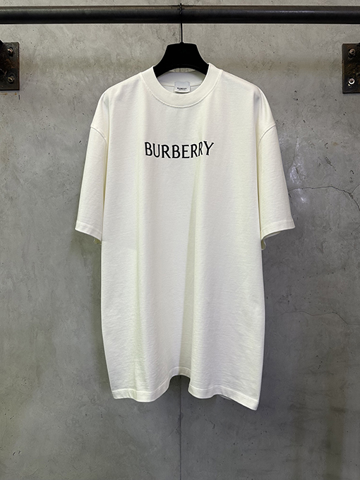 バーバリーコピー ロゴ入り半袖Tシャツ