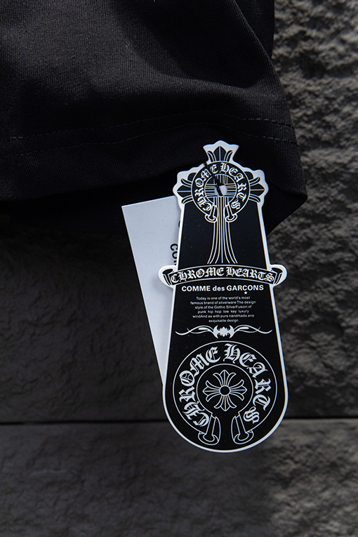 クロムハーツブランドスーパーコピー グラデーショングラフィティハードウェア半袖Tシャツ