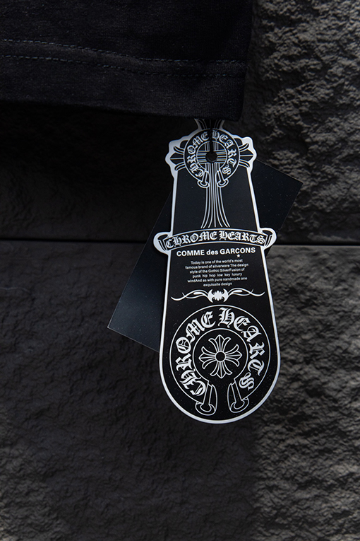 クロムハーツスーパーコピー 新作 ウォッシュ サンドブラストラインストーン半袖Tシャツ