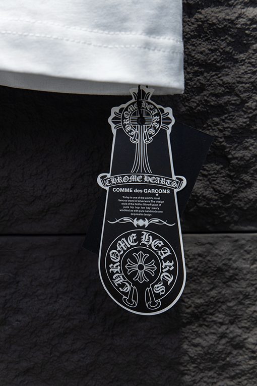 クロムハーツスーパーコピー 新作 ウォッシュ サンドブラストラインストーン半袖Tシャツ