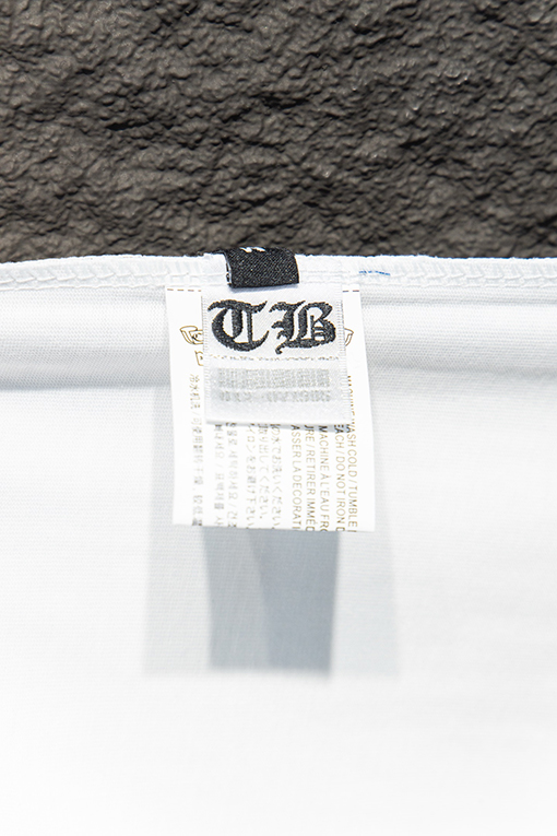 クロムハーツブランドコピー レザーラベル刺繍半袖Tシャツ