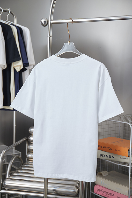 セリーヌコピー Celine 凱旋門プリント半袖Tシャツ