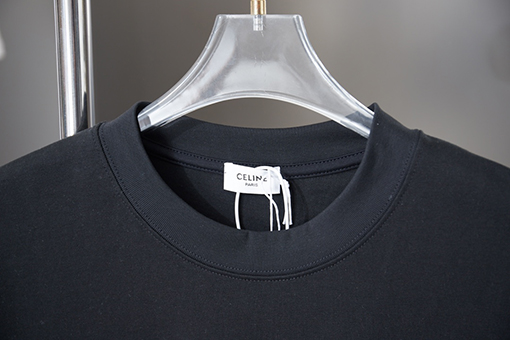 セリーヌコピー Celine 凱旋門プリント半袖Tシャツ