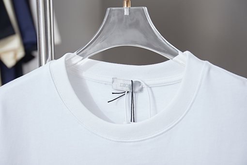 ディオールブランドスーパーコピー Christian Dior ポニーロゴ刺繍入り半袖Tシャツ
