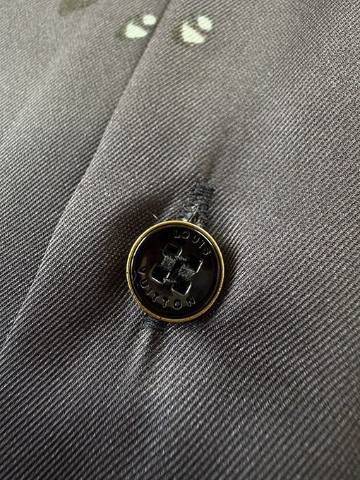 ルイヴィトン ウォータードロッププリント半袖シャツ