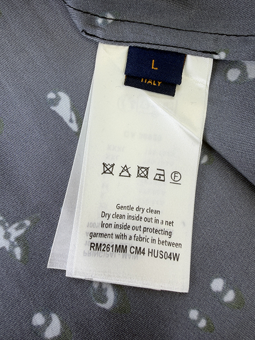 ルイヴィトン ウォータードロッププリント半袖シャツ