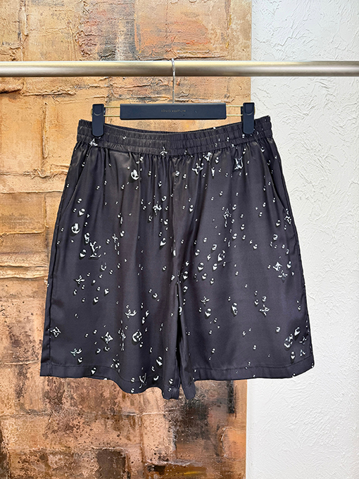 ルイヴィトン ウォータードロッププリントショートパンツ