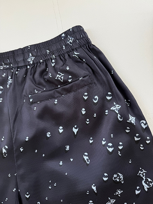 ルイヴィトン ウォータードロッププリントショートパンツ
