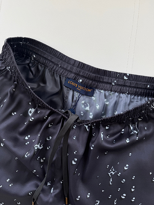 ルイヴィトン ウォータードロッププリントショートパンツ
