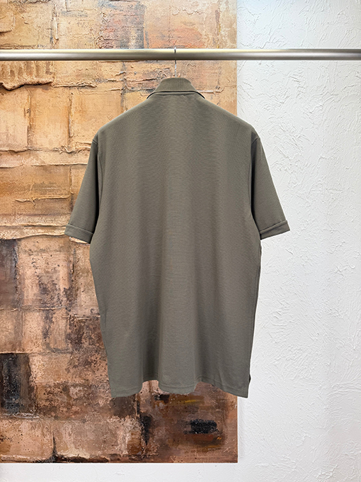 グッチ ウェビングボタンダウンカラー半袖シャツ