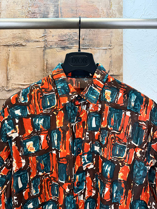 プラダ アクティブ浸透プリント半袖シャツ