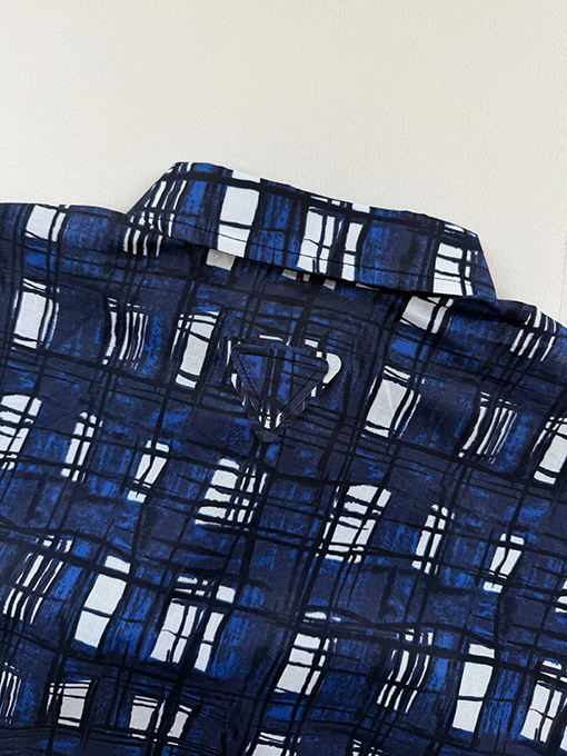 プラダ アクティブ浸透プリント半袖シャツ