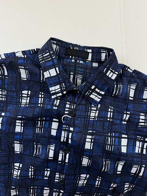 プラダ アクティブ浸透プリント半袖シャツ