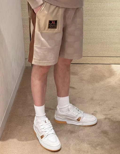 ルイヴィトン 1854 チェック柄ショートパンツ