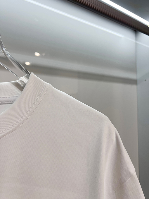 ルイヴィトン カラーブロック刺繍ロゴクルーネック半袖Tシャツ